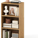 Tangkula 3-Cube Bookcase Floor Standing Open Bookshelf w/7-Position Adjustable Shelf