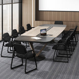 Tangkula Waiting Room Guest Chair, Home Office PU Leather Guest Chairs
