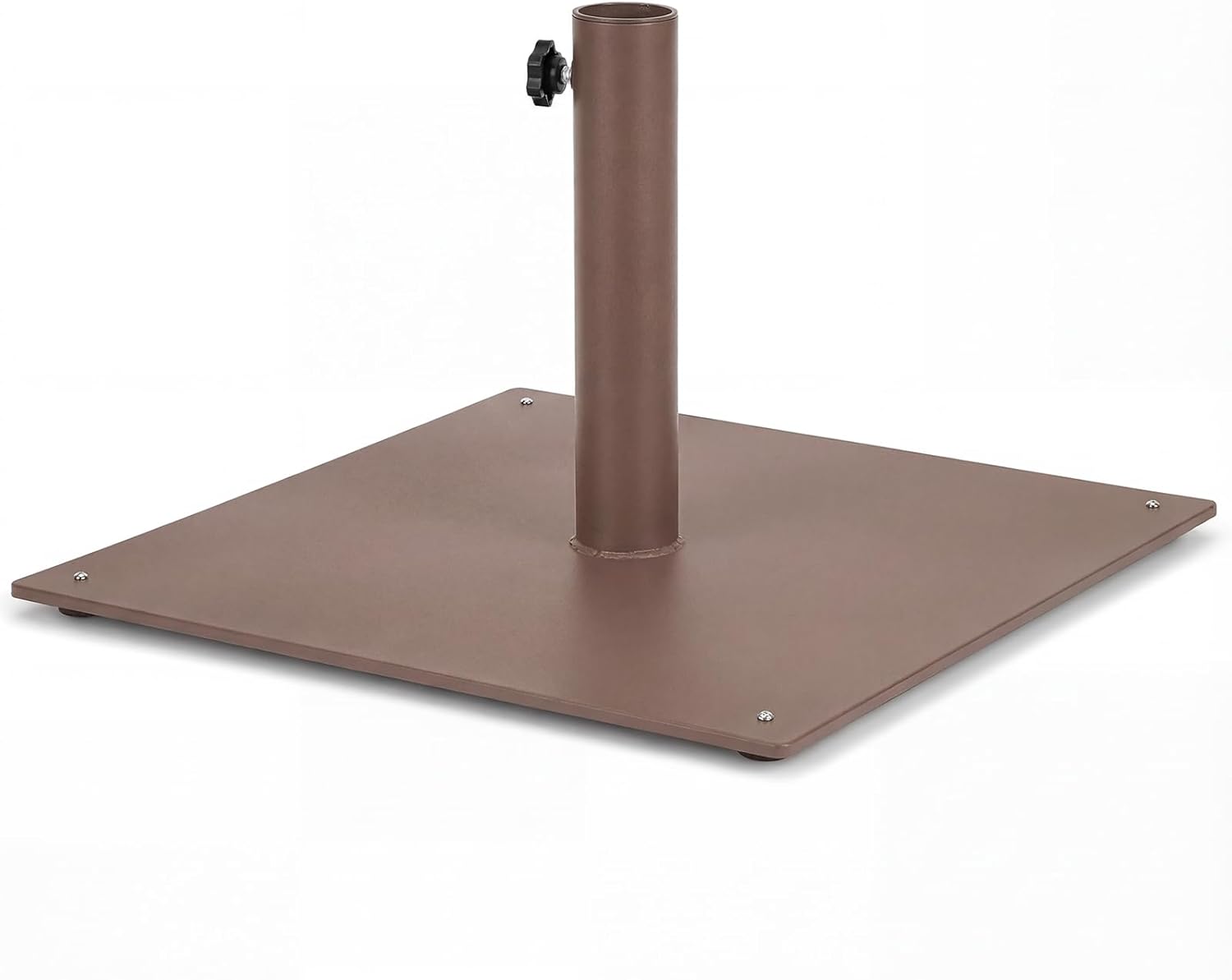 Tangkula 35 LBS Patio Umbrella Base, 20 Inches Heavy Duty Umbrella Stand, Square Umbrella Base