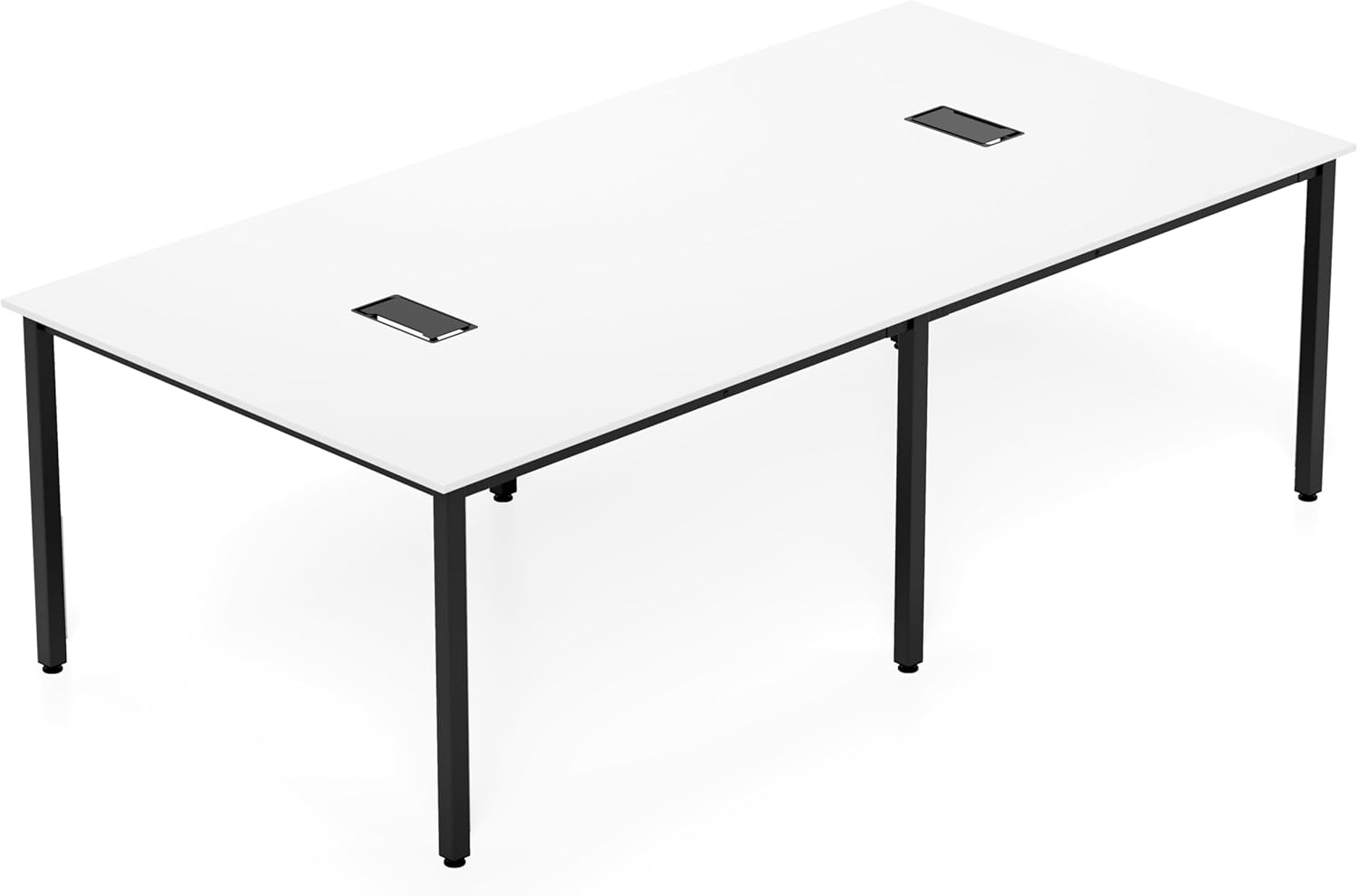 Tangkula 95" x 48" Rectangle Office Computer Desk with Heavy-Duty Metal Frame