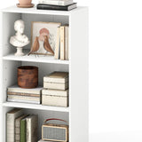 Tangkula 3-Cube Bookcase Floor Standing Open Bookshelf w/7-Position Adjustable Shelf