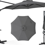 Tangkula 10ft Patio Umbrella with Aluminum Pole