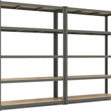 Tangkula 5-Tier Heavy Duty Metal Shelving with 2000 LBS Load, 35" / 47" Wide