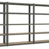 Tangkula 5-Tier Heavy Duty Metal Shelving with 2000 LBS Load, 35" / 47" Wide