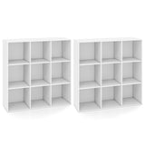 Tangkula 3/4/6/9-Cube Bookcase with Anti-Toppling Device (1/2)