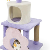 Tangkula Cute Cat Tree 31.5 Inch Multi-Level Cat Tower