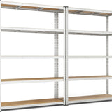 Tangkula 5-Tier Heavy Duty Metal Shelving with 2000 LBS Load, 35" / 47" Wide