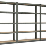 Tangkula 5-Tier Heavy Duty Metal Shelving with 2000 LBS Load, 35" / 47" Wide