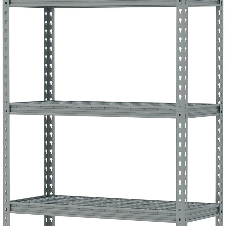 Tangkula 5-Tier Garage Storage Shelves, Heavy Duty Metal Storage Shelving Unit, 35.5" L x 15.5" W x 72" H