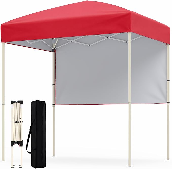 Tangkula 6x4 Ft Pop Up Canopy UPF 50+ Instant Setup Tent
