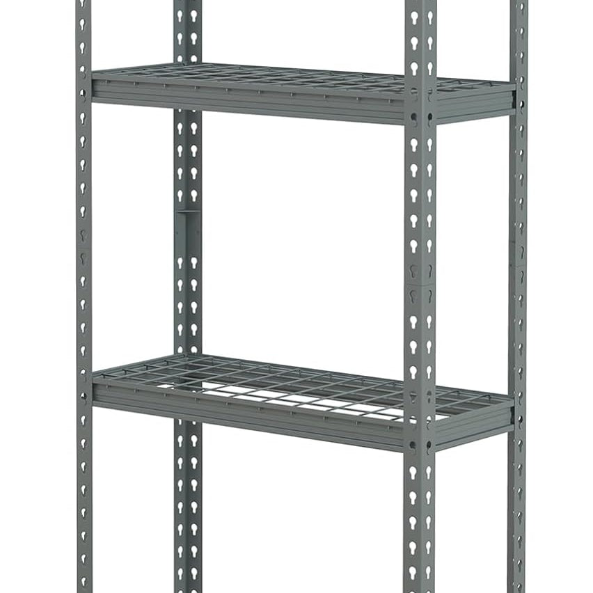 Tangkula 4-Tier Garage Storage Shelves for Warehouse Kitchen Pantry Basement, 27.5" x 12" x 60"