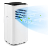 9000 BTU Portable Air Conditioner, 3-in-1 AC Cooling Unit with Remote Control, Dehumidifier, 24H Timer