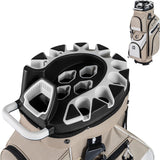 Tangkula Golf Cart Bag with 14-Way Full Length Dividers