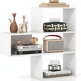 Tangkula 6 Cubes Bookcase 2-Piece Separable Floor Standing Open Horizontal Bookshelf