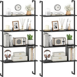 Tangkula 4-Tier Ladder Shelf Widened 30 Inch