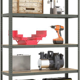 Tangkula 5-Tier Heavy Duty Metal Shelving with 2000 LBS Load, 35" / 47" Wide