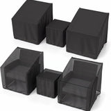 Tangkula Patio Furniture Covers 3 Piece Set