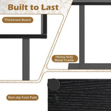 Tangkula 5-Tier S-Shaped Bookshelf