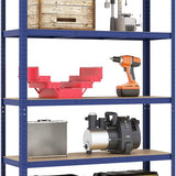 Tangkula 5-Tier Heavy Duty Metal Shelving with 2000 LBS Load, 35" / 47" Wide