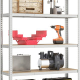 Tangkula 5-Tier Heavy Duty Metal Shelving with 2000 LBS Load, 35" / 47" Wide