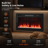 Tangkula Smart Electric Fireplace