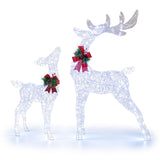 Tangkula Lighted Christmas Reindeer