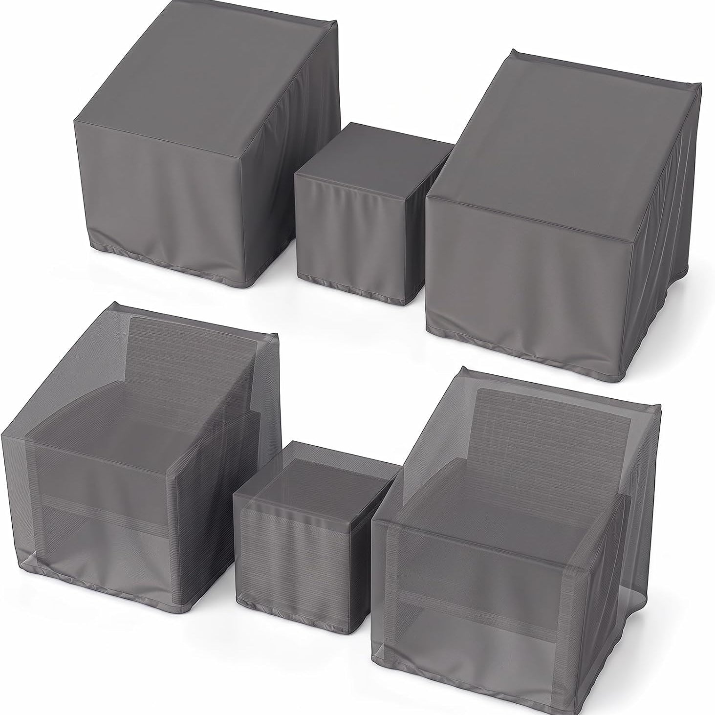Tangkula Patio Furniture Covers 3 Piece Set