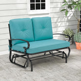 Tangkula Outdoor Swing Glider Chair