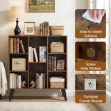 Tangkula 8-Cube Bookcase