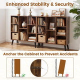 Tangkula 8-Cube Bookcase