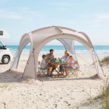 Tangkula 13.3 ft x 13.3 ft Beach Tent for 12-15 People