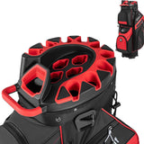 Tangkula Golf Cart Bag with 14-Way Full Length Dividers