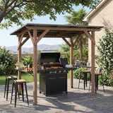 Tangkula 8.6 FT x 5 FT Grill Gazebo