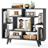 Tangkula  3 Tier Modern Freestanding Open Bookcase
