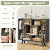 Tangkula  3 Tier Modern Freestanding Open Bookcase