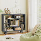 Tangkula  3 Tier Modern Freestanding Open Bookcase