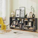 Tangkula  3 Tier Modern Freestanding Open Bookcase