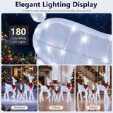 3-Piece Christmas Lighted Reindeer Family Set | Pre-Lit Deer
