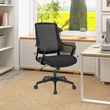 Tangkula Height Adjustable Ergonomic Office Chair, Swivel Computer Chair with Breathable Mesh Back