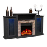 Tangkula Electric Fireplace TV Stand