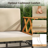 Tangkula L Shaped Outdoor Sectional Sofa Set