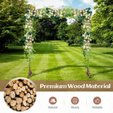 7.2FT Square Wedding Arch for Wedding, Birthday Party, Ceremony