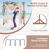 7.2FT Square Wedding Arch for Wedding, Birthday Party, Ceremony