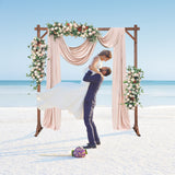 7.2FT Square Wedding Arch for Wedding, Birthday Party, Ceremony
