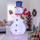 Tangkula 6 FT Lighted Christmas Snowman