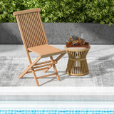  2 Piece Patio Folding Chair - Tangkula