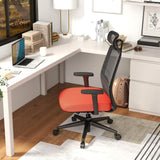 Tangkula Ergonomic Office Chair, 400 lbs Big & Tall Ergonomic Executive Chair with Lumbar Support