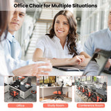 Tangkula Ergonomic Office Chair, 400 lbs Big & Tall Ergonomic Executive Chair with Lumbar Support