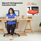 Tangkula Ergonomic Office Chair, 400 lbs Big & Tall Ergonomic Executive Chair with Lumbar Support