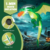 Tangkula 5.2 FT Hanging Halloween Inflatable Decoration